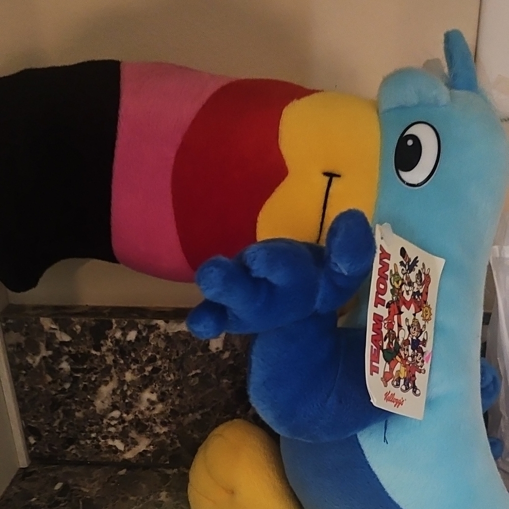 KELLOGGS VINTAGE Toucan FRUIT LOOPS Plush Toy